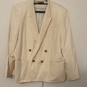 J. Crew Ivory Blazer